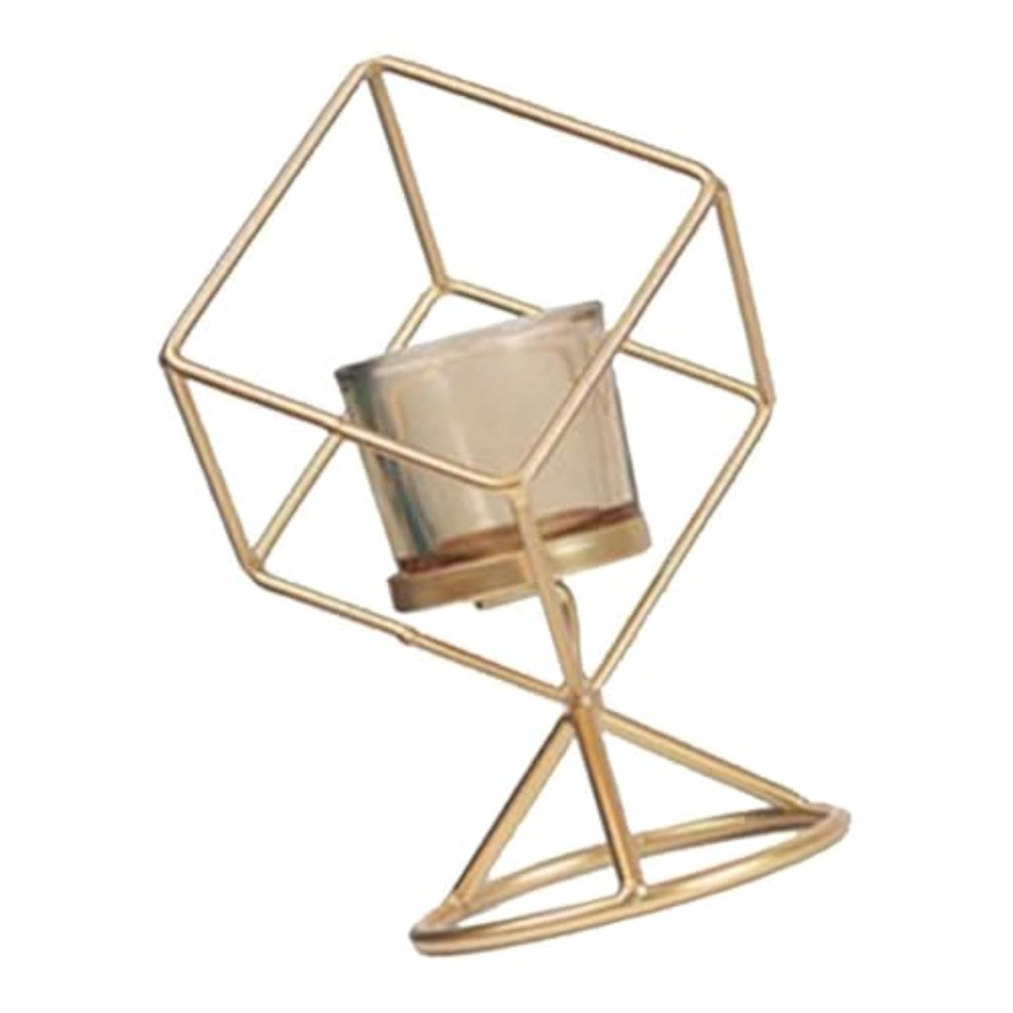 Nordic Style Geometric Candle Holder, Elegant Home Decor